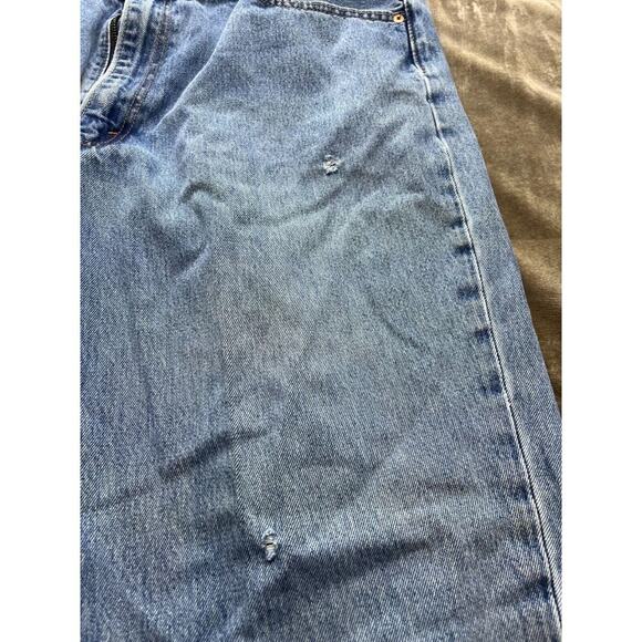 Vintage Levis 560 Jeans Mens 42x32 Blue Denim Pants Cotton Comfort Fit Baggy Y2K - Picture 2 of 7